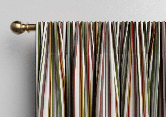 The British Stripe Co. Elizabeth, Highlands No.1 - Made to Measure Curtains - Image 9